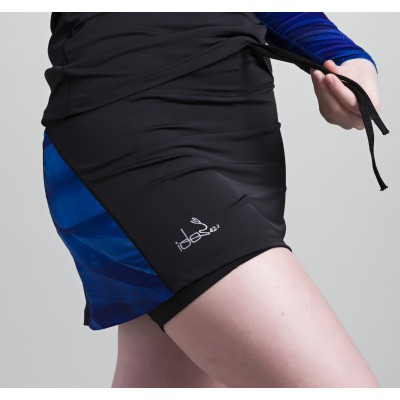 Skirt with built-in Compression Short 42.2 Stamina  Black (Blue)